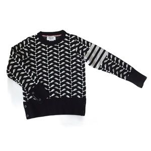 Thom Browne Whale Jacquard Sweater